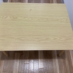 【引き取り限定】ニトリ ローテーブル ツィード3 60cmの画像