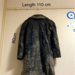 カラクル/ペルシャアストラハン毛皮コート（新品）の画像