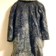 カラクル/ペルシャアストラハン毛皮コート（新品）の画像