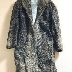 カラクル/ペルシャアストラハン毛皮コート（新品）の画像