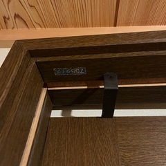 【建具交換・リフォーム・DIY・建材】木製ドア　開き戸　高さ約2000mm × 幅約700mm 引取り限定の画像