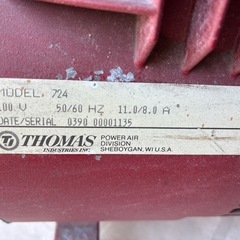トーマス724コンプレッサーの画像