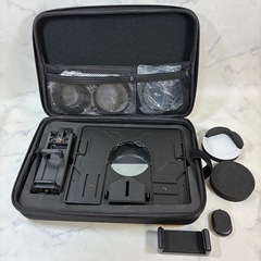 タブレット/スマートフォンカメラ用 ポータブルテレプロンプターキットの画像