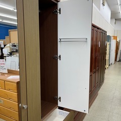 リユースのサカイ東金店 NITORI ワードローブ チェスト付き ※やけあり TJ16101の画像