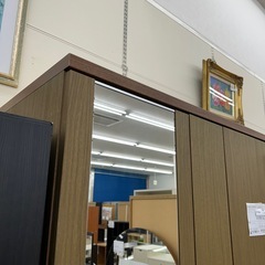 リユースのサカイ東金店 NITORI ワードローブ チェスト付き ※やけあり TJ16101の画像