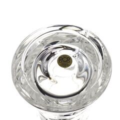 Laurus ローラス クリスタル花瓶 花器 高級ガラス インテリア 箱付き 少し欠けありの画像