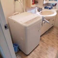 ３か月使用PanasonicNAーF5B3白　５Lの画像