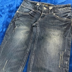 【美品】フレアパンツ レディース　デニムの画像