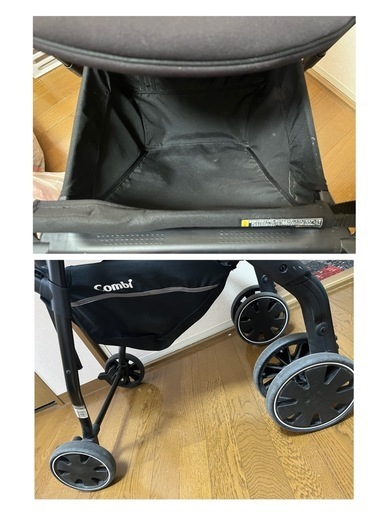 【取り引き中】Combi コンビ ラベリタ ベビーカー ネイビー