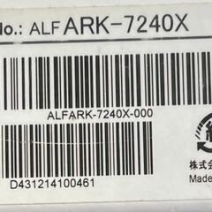 ５台セット！【アルフ】LTEモジュール搭載 2次元ハンディターミナル Max2 LTE ALFARK-7240X ■C-1559の画像