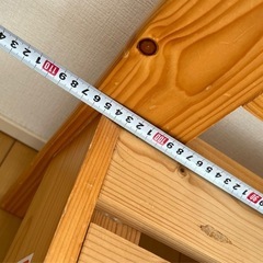 シングル すのこベッドの画像