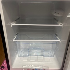 2024年購入　冷蔵庫 95L GU90 SAMKYO 2ドア  耐熱天板 コンパクト 右開き 静音 ブラック の画像