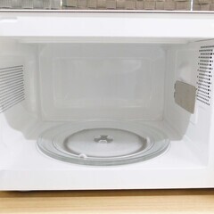 【恵庭】ツインバード　電子レンジ　DR-D419　2018年製　50HZ専用　中古品　PayPay支払いOK！の画像