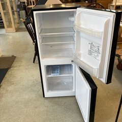 A2505-089 ニトリ 2ドア 冷蔵庫 N グラシア NTR-106BK 2021年製 動作確認済み キズ汚れ有りの画像