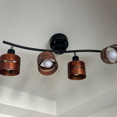 ニトリ　リモコン付ペンダントライトの画像