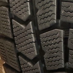 【美品、値下げ可】スタッドレス4本セット 215/45R17 PCD100 5穴 7.5J  86、BRZ、カローラ、インプレッサ、プリウス、スバル車にの画像