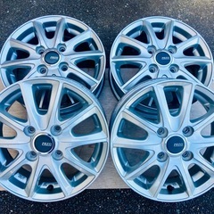 13インチ　ブリヂストン　アルミホイール　4本セット　軽自動車用の画像