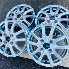 13インチ　ブリヂストン　アルミホイール　4本セット　軽自動車用の画像