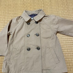 kidsフード付きコートの画像