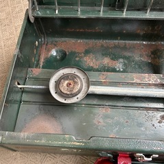 コールマンツーバーナー　スタンド、収納袋付の画像