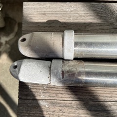 ステンレス物干し竿　2本セットの画像