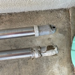 ステンレス物干し竿　2本セットの画像