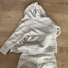 piqué フード付きパジャマセットの画像