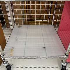 リユースのサカイ東金店 メタルラック キャスター付き TJ16104の画像