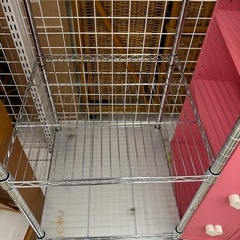 リユースのサカイ東金店 メタルラック キャスター付き TJ16104の画像