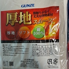 【新品】GUNZE 長ズボン下 Lサイズ 厚地の画像