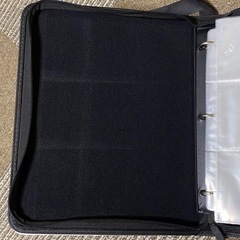 ポケモンカード ポケカ ファイル バインダー 収納 ホルダー ケース コレクション 9ポケット 50枚 赤 レッド モンスターボールの画像