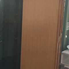 JM20420S)書棚 幅：約58cm 高さ：約180cm 奥行：約40,5cm  中古品【取りに来られる方限定】の画像