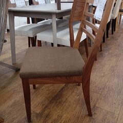 ★リユースのサカイ水戸店★  ダイニングチェア ダークブラウン H×D×W クリーニング済み MT6167の画像