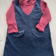 70-80サイズ　ポンチョ、90サイズ　ワンピースの画像