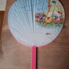 ハローキティジャンボうちわ1つの画像