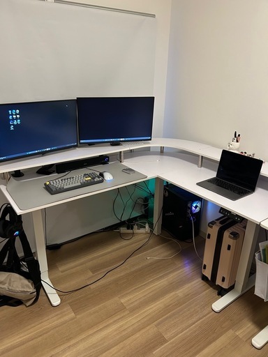 L字パソコンデスク