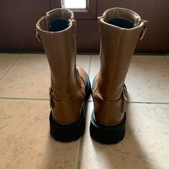 ブーツ　ブラウン　レディース　Mの画像