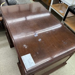 リユースのサカイ東金店 デスク アンティーク調 ※天板汚れ、金具欠品あり TJ16107の画像
