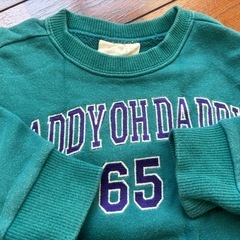 100cm  ダディオダディ　トレーナーの画像