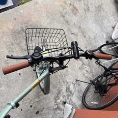 【折りたたみ自転車】【20インチ】【管理番号11011】町の画像