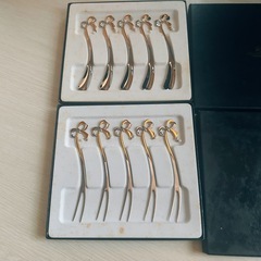 未使用 ミキモト スプーン＆フォークセットの画像