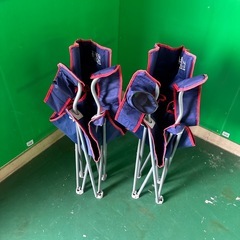 アウトドアチェア　2脚セットの画像