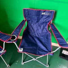 アウトドアチェア　2脚セットの画像