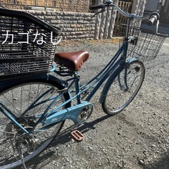 自転車　6段ギア　オートライト　※後ろカゴなしの画像