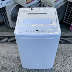 A8262【配達＆取付可能‼】無印良品 2018年製 洗濯機 全自動洗濯機 縦型 洗濯機　AQW-MJ60の画像