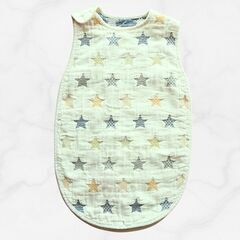 星柄スリーパー ベビー用⭐️ガーゼ素材でやわらかい着心地【宇都宮受け渡し】の画像