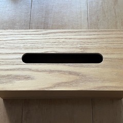 ニトリ　ティッシュケースの画像