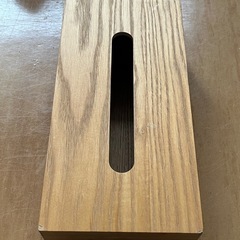 ニトリ　ティッシュケースの画像