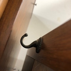 【ドリーム川西店限定】☆ジモティー見たよ割引☆ スライド式本棚 フナモコ ▲棚板キズ ダークブラウン クリーニング済み 【212562000002256】の画像