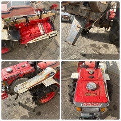M1108708K 宮城発 耕運機 ヤンマーディーゼル　耕運機YA70ーセル始動　ディーゼル  耕うん機 7馬力 中古品 現状品 直接引き取り限定の画像